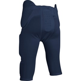 Sports Unlimited Double Knit Adult Integrated Football Pants White