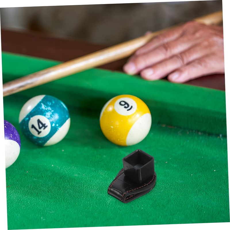 FOMIYES Pool Chalk Holder Durable Billiard Chalk Storage Organizer for