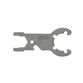 Gas Bottle Key - Made in Germany - Stainless Steel Key for Gas Valve for Key Ring (Gas Bottle Key)