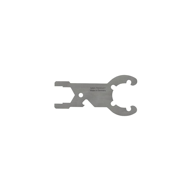 Gas Bottle Key - Made in Germany - Stainless Steel