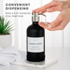 Hand and Dish Soap Dispenser for Kitchen and Bathroom, Set