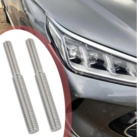 Create idea M8 x 35 to M10 x 50 304 Stainless Steel Threaded Adapter Double End Threaded Bolt Adapter for Sisal Posts and Scratching Posts 85mm Pack of 2