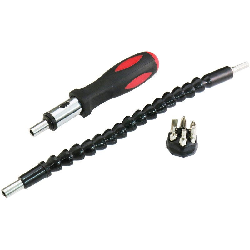 Keno FRD-6 Flexible Ratchet Screwdriver with 6P Bit