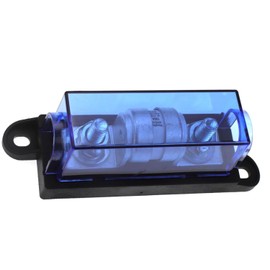 RKURCK 150VDC 100A IR10KA Class T Fuse Holder Fuse Block 100Amp for Inverters and Car Stereos as Well as High Power Appliances in RVs, Boats, Cars, Trucks