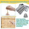 Mofuiry 41 pcs Stainless Steel Carpenter Bee Corks, Bee Holes