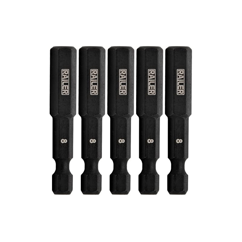 Hex 8mm Impact Driver Bit - Railer Allen Wrench Drill