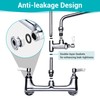 Aquaterior Wall Mount Commercial Pre-Rinse Faucet Kitchen Sink 36" Height