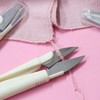 Handicraft Thread Snips with Safety Cap for Sewing & Fabric Trimming For Sewing Machines 5ea