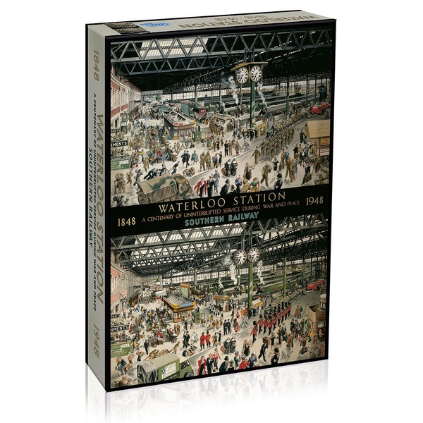 Gibsons Waterloo Station Jigsaw Puzzle (1000 Pieces)