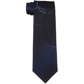 Hiroko Koshino Homme Necktie, Navy base with center circle panel