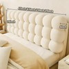 Headboard Pillow Queen Upholstered Bed Wall Mounted Headboard Resting Back