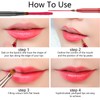Lip Brush for Lipstick - ShiningUU 2pcs Lip Brushes Set,