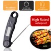 Digital Instant Read Meat Thermometer, Waterproof Kitchen Thermometer, Cooking Food
