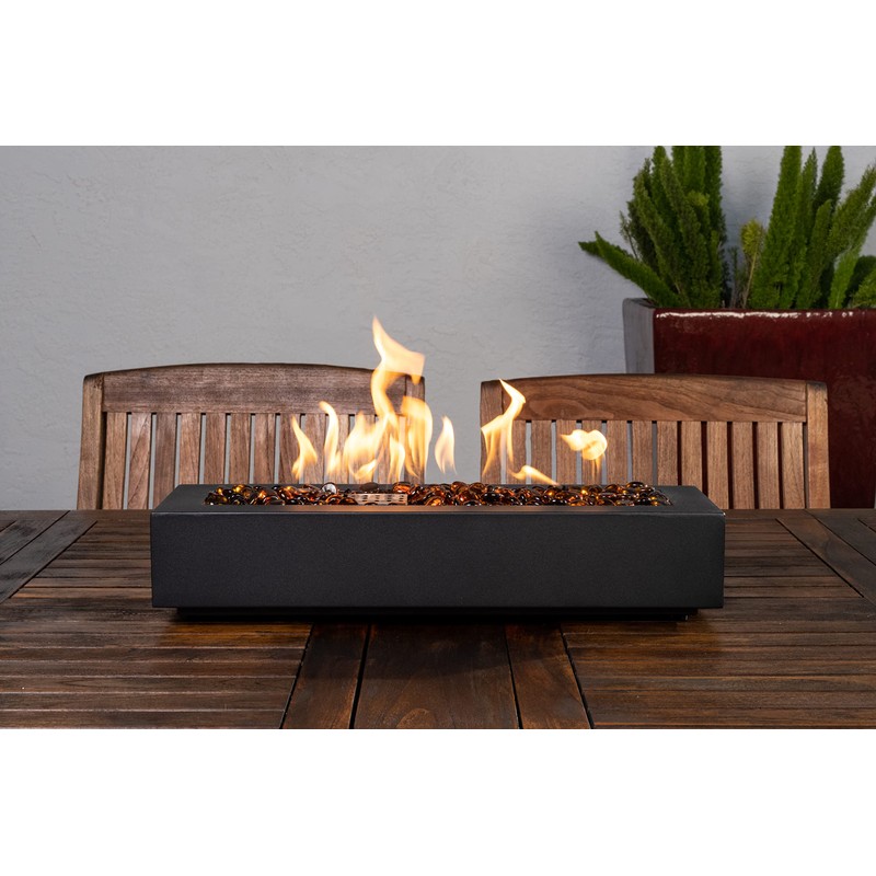Bond Manufacturing 50857N Lara TableFire Firebowl, Black