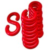 UvV Pack of 10 Chain Connectors, S-Hooks for Hanging Plastic