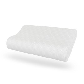 Acanva Bodipedic Classics Contour Memory Foam Bed Pillow - White