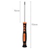 Precision 1.5mm Slotted Mini Flathead Screwdriver Magnetic Tip for Eye