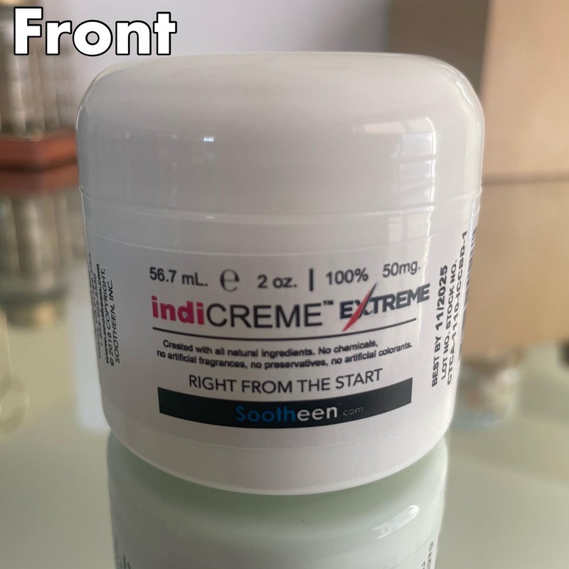 indiCREME Extreme Formula Topical Cream – All-Natural Ingredients - 2