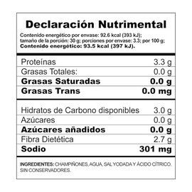 Herdez Champiñones Trocitos - 186 g