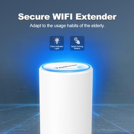 AC1200 Outdoor WiFi Extender, 2-Minute Quick Pairing, Dual-Band ,AP&Repeater,Up to 85 m,65 Devices, One Ethernet port (RJ45)，Home Signal Booster