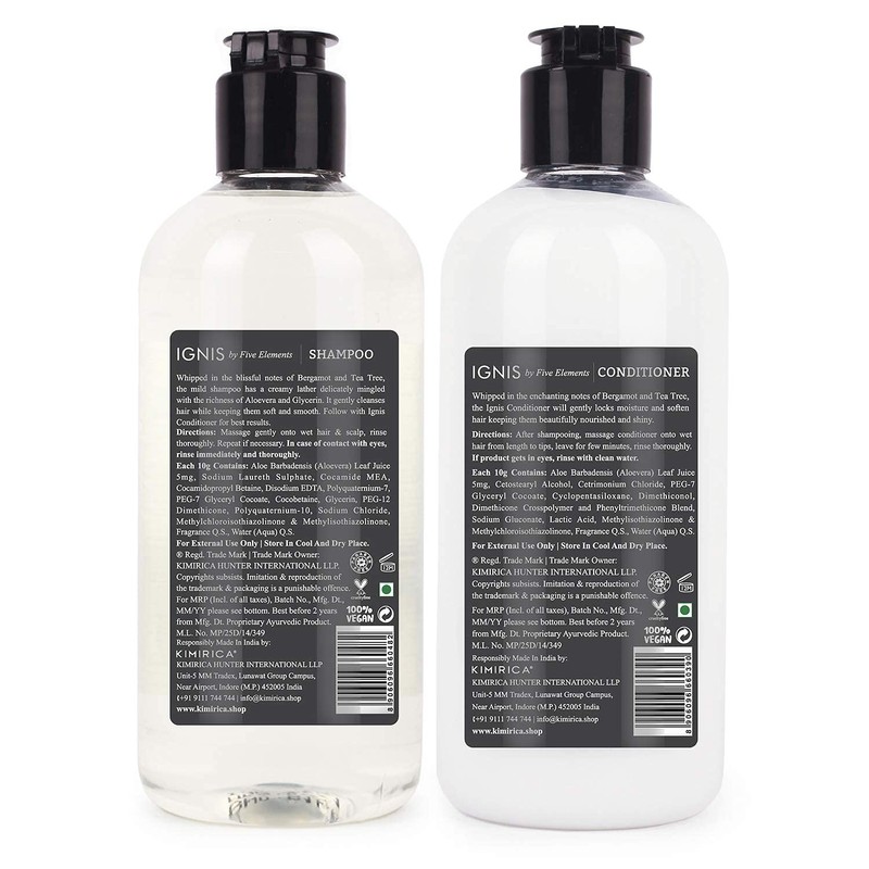 Kimirica Ignis Shampoo and Conditioner Hair Care Duo for Men