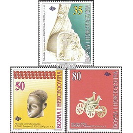 Bosnia-Herzegovina 77-79 (complete.issue.) 1997 Archeology: Prehistoric Finds (Stamps for collectors) culture
