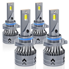 ROADLIT 9005 + 9006 Fog lights,Fog Light Bulb 20000LM 6500K White Light - 4 Pack