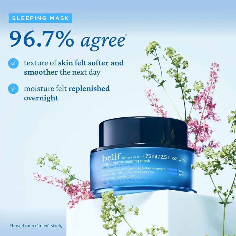 belif Aqua bomb Sleeping Mask, 2.53 fl. oz.