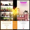 LED Plant Lamp Indoor Full Spectrum Grow Light with Timer