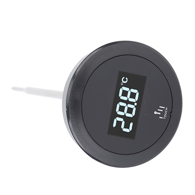 Digital Touch Screen Thermometer IP65 Waterproof Thermometer with Stainless Steel