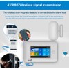 LWOHSI PIR Motion Sensor Volumetric Alarm Wireless Compatible with All