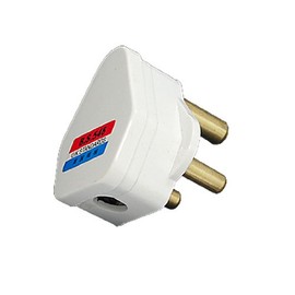 Aexit Large (Distribution electrical) South Africa Plug Three Round Pin AC 220V For AU (67ry650qf256) Power Connector