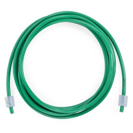 Elite Jumps, PVC Jump Rope Cord, 10' Rope with Snap-Lock Cord Ends, 5mm Thick, Dark Green