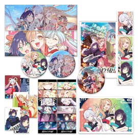 Super Kaguuya Princess Goods, Lucky Bag, 13-Piece Set, Tsukimi Yachiyo Sake Ileba, Kaguya, Can Badge, Card, Aurora Ticket, Anime Character, Stylish, Accessory, Souvenir, Present, Unofficial (Set of 13)