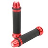 ENN LLC Motorcycle Grips with Aluminum Handlebar Ends φ22.2mm for