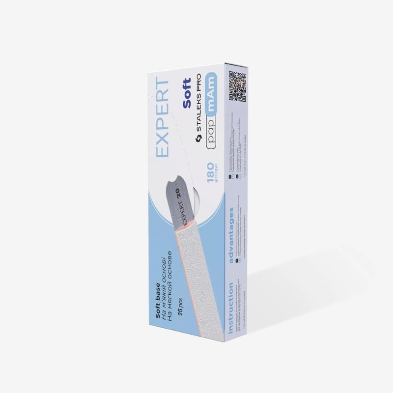 STALEKS PRO Base metálica recta para limas autoadhesivas y PapmAm,