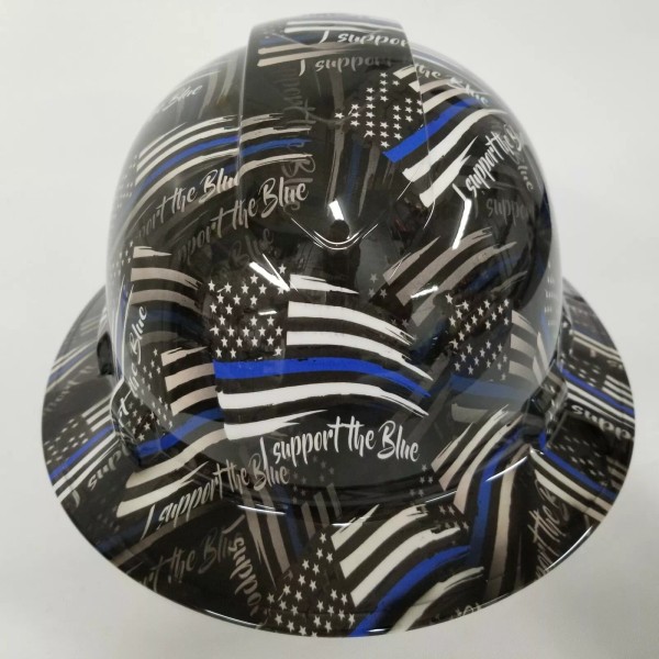 Pyramex NEW FULL BRIM Hard Hat custom hydro dipped in