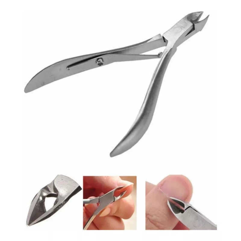 Layana Alicate De Uñas Acero Inoxidable Profesional Dos Muelles