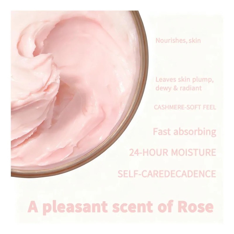 Body Butter, Rose Cashmere, Shea Butter,24h Intense Moisture