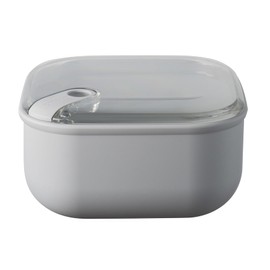 omada Design - Large 2 L airtight food container with transparent lid - Made in Italy - Pull Box line