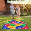 Giant Tic Tac Toe Bean Bag Toss Outdoor Games Double-Sided