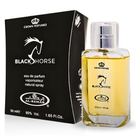 Al-Rehab Black Horse EDP - 50ML (1.7 OZ), Long Lasting & Luxurious Scents of Arabia, Perfumes For Men & Women.