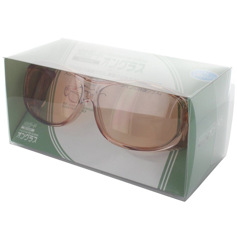 Meogard Onglass, One Size Fits Most, Light Brown, UV Protection