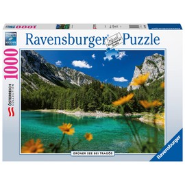 Ravensburger Puzzle 16869 Green Lake at Tragedy 1000 Pieces Puzzle for Adults and Children from 14 Years, Yellow