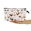YULUENZE Chicken Makeup Bag Cute Small Organizer Bag with Zipper