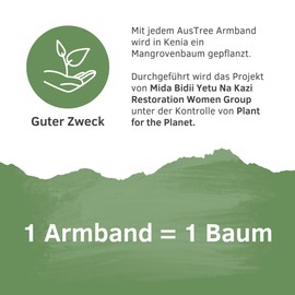 AusTree of Life Bracelet - Gift for Women, Mother, Daughter, Girls - Yoga Jasper Gemstone Bead Bracelet Pendant Spiritual & Lucky Charm - Beads Jewellery Green - 16 - 24 cm, Stainless Steel, Jasper