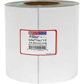 EternaBond RoofSeal White 6" x50' MicroSealant UV Stable RV Roof Seal Repair Tape | 35 mil Total Thickness - EB-RW060-50R - One-Step Durable, Waterproof and Airtight Sealant