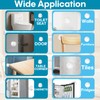 10 Packs Clear Rubber Door Bumpers (4 Pcs Door Bumper