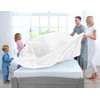 Utopia Bedding Utopia Bedding White 300GSM Fleece Blanket (Queen Size
