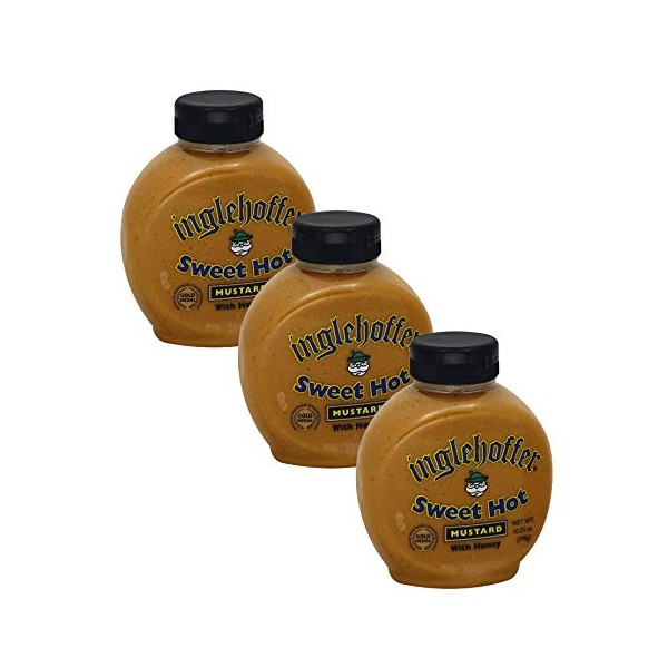 Inglehoffer Sweet Hot Mustard With Honey, 10.25 oz